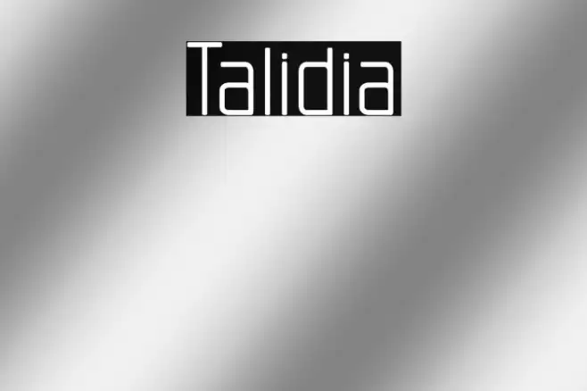 Talidia Font examples