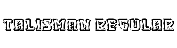 Talisman Regular  Frei Schriftart Herunterladen