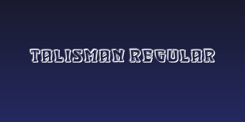 Talisman Regular Social Header