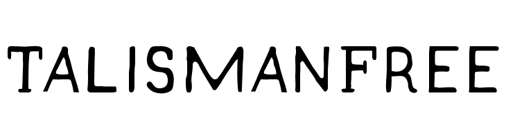 TalismanFree  免费字体下载