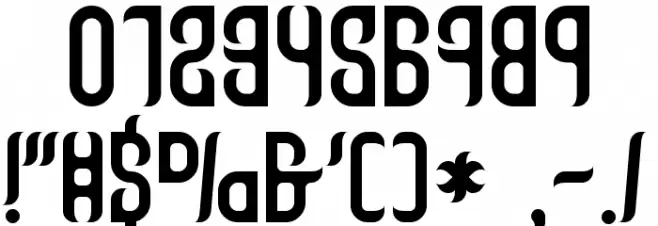 Talismanica Font OTHER CHARS