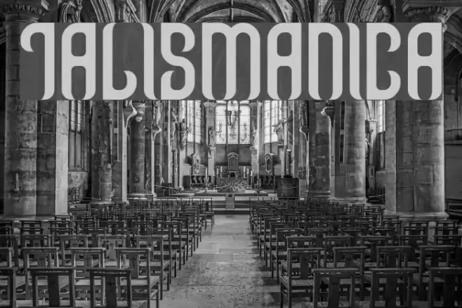 Talismanica Font examples