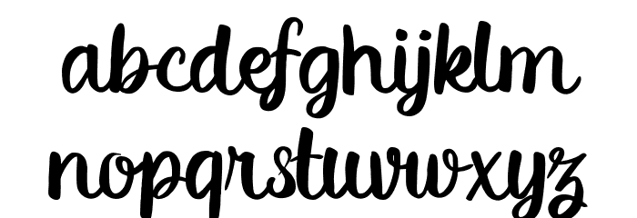 Talita Font LOWERCASE