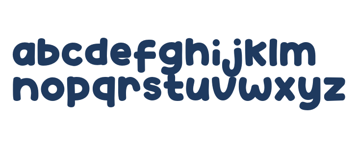 Talk Comic Lowercase