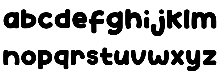 Talk Comic Font LOWERCASE