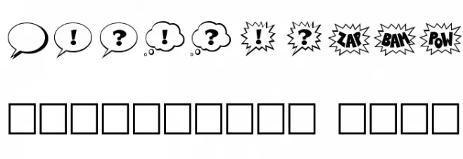 Talk Regular Font OTHER CHARS