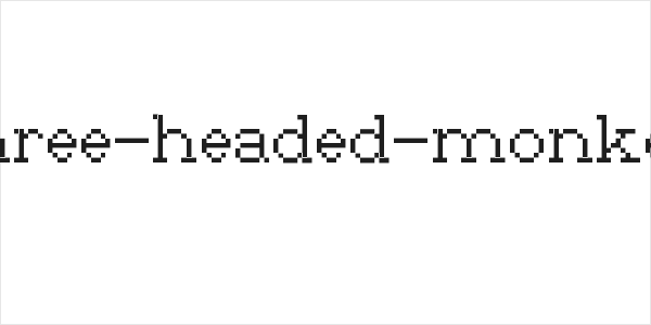 Talk-to-three-headed-monkey Regular Logo