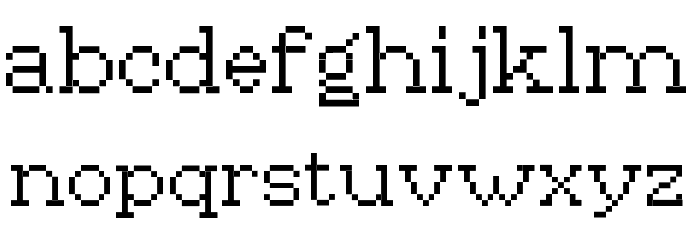 Talk-to-three-headed-monkey Regular Font LOWERCASE