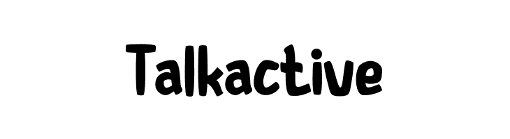 Talkactive  Fuentes Gratis Descargar