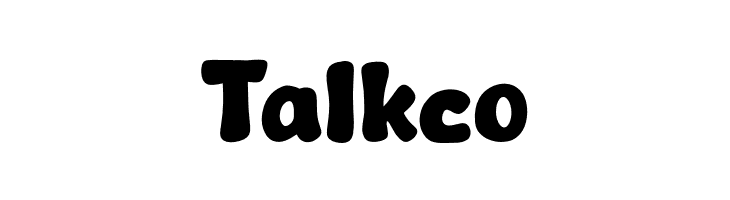 Talkco  フリーフォントのダウンロード