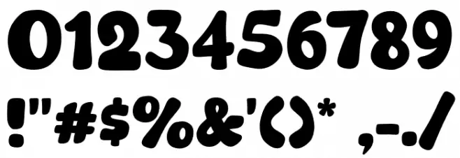 Talkco Font OTHER CHARS