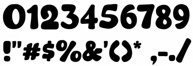 Talkco Font OTHER CHARS