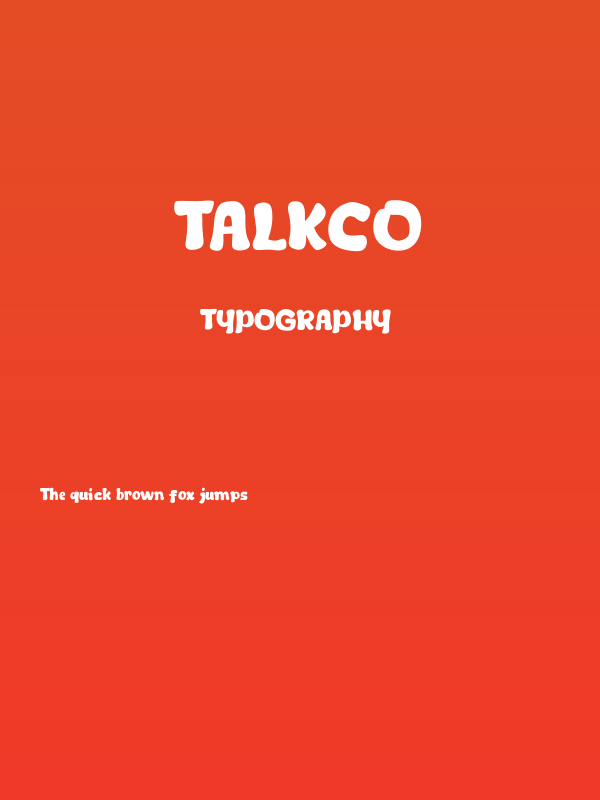 Talkco Poster
