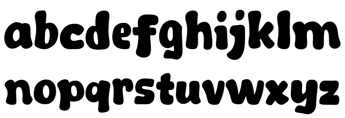 Talkco Font LOWERCASE