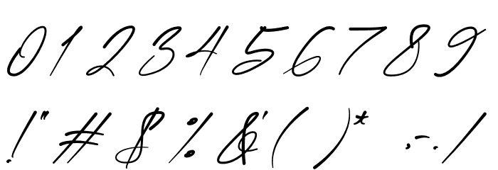 Talker Font OTHER CHARS