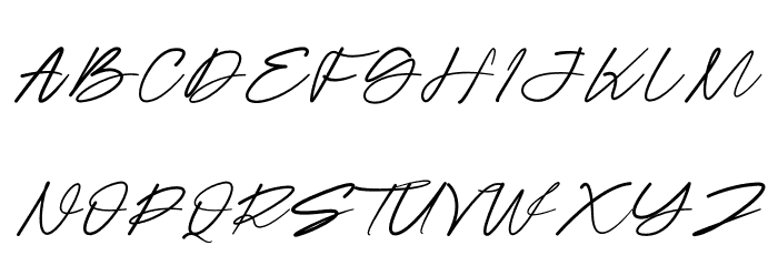 Talker Font UPPERCASE
