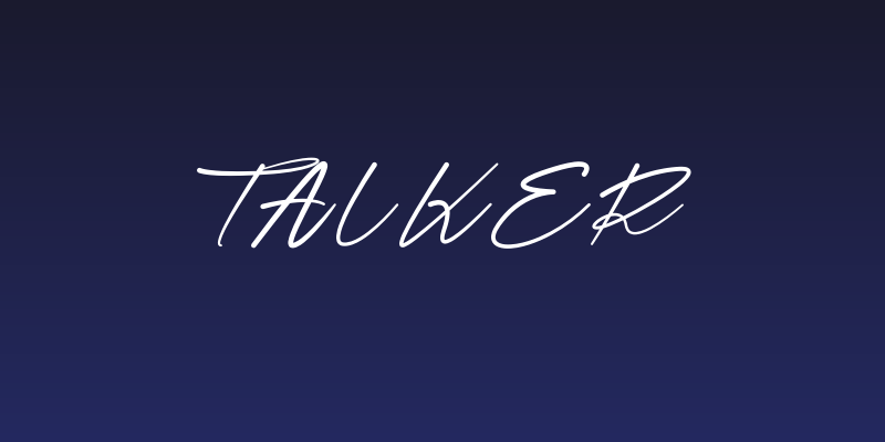 Talker Social Header