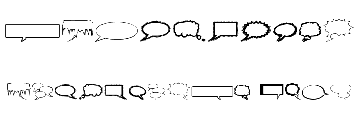 Talkies Font OTHER CHARS