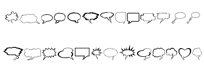 Talkies Font LOWERCASE