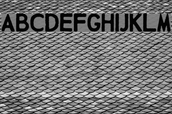 Talking Baseball Font examples