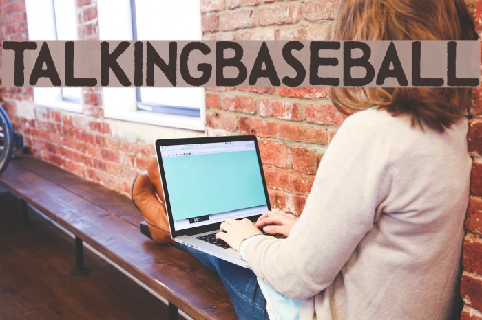 TalkingBaseball Font examples