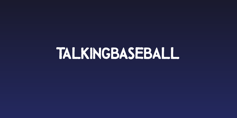 TalkingBaseball Social Header