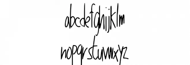 TalkingLouder フォント 小文字