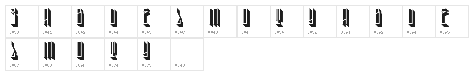 Tall Boy 3D Demo Character Map