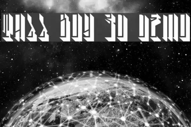 Tall Boy 3D Demo Font examples