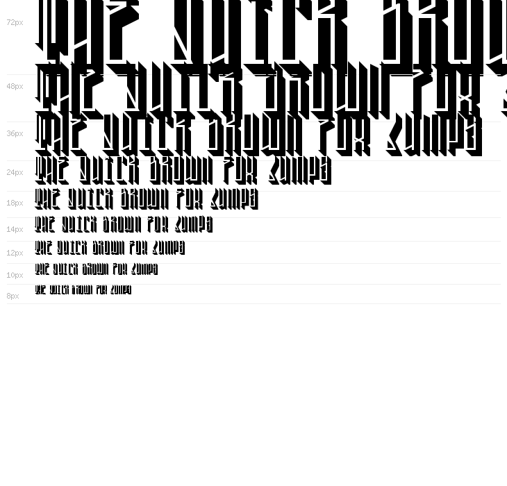 Tall Boy 3D Regular Waterfall