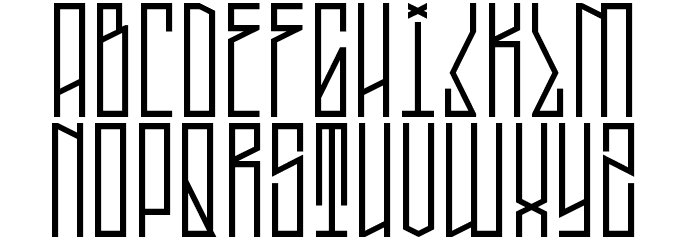 Tall Boy West Demo Font LOWERCASE