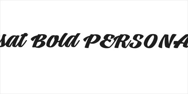 Tall Casat Bold PERSONAL USE Logo