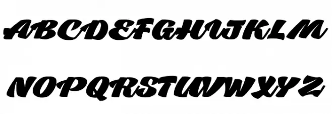 Tall Casat Fat PERSONAL USE Шрифта ВЕРХНИЙ