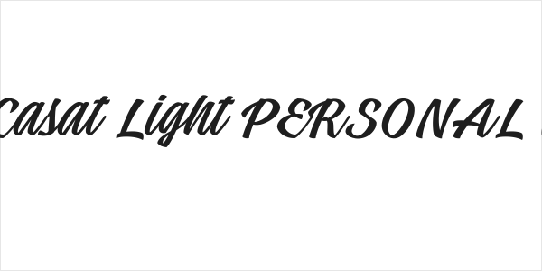 Tall Casat Light PERSONAL USE Logo