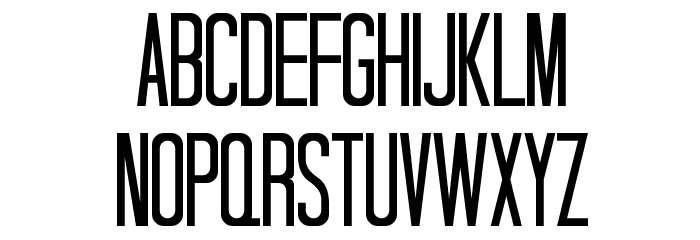 Tall Dark And Handsome Condensed Polices MINUSCULES