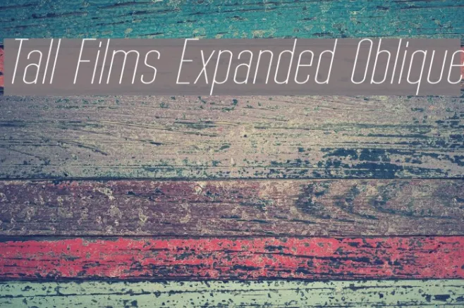 Tall Films Expanded Oblique Example 2