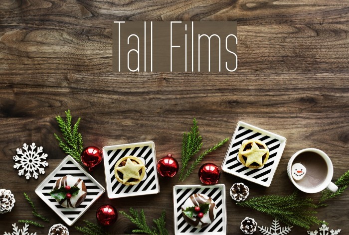 Tall Films Font examples