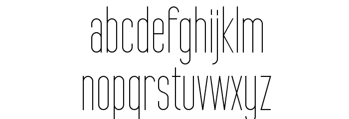 Tall Films Font LOWERCASE
