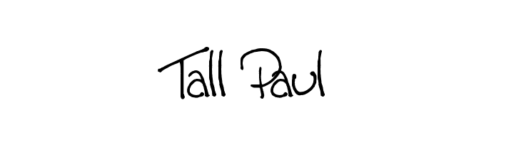 Tall Paul Font