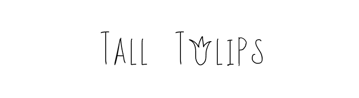 Tall Tulips Font