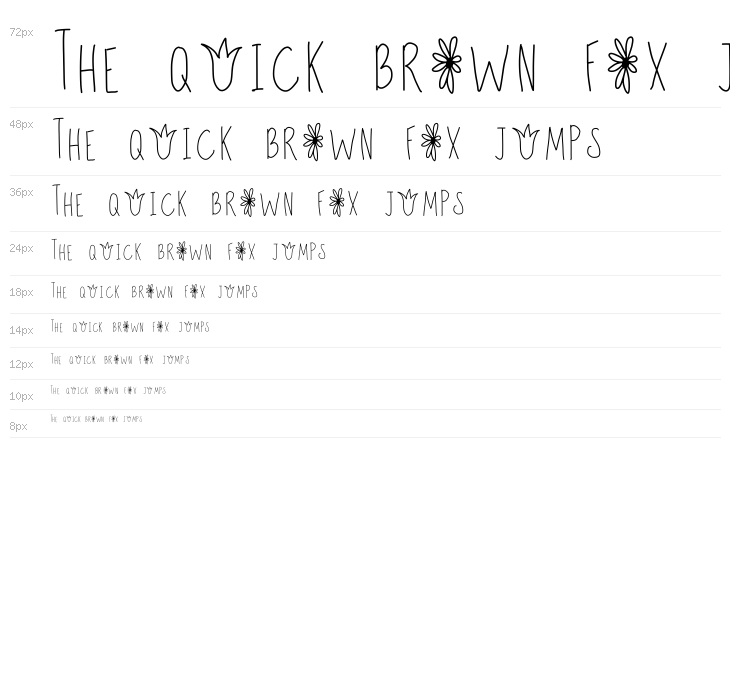 Tall Tulips Waterfall