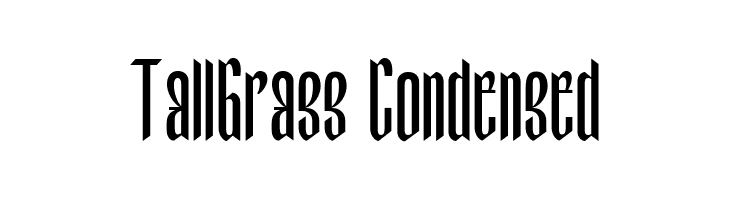 TallGrass Condensed  नि: शुल्क फ़ॉन्ट्स डाउनलोड