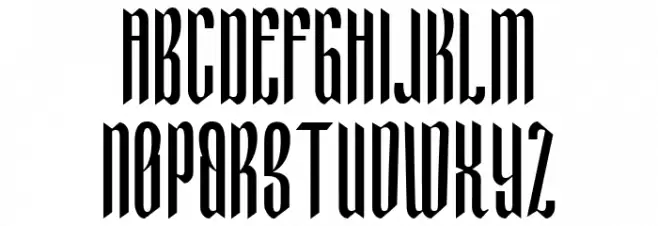 TallGrass Condensed Schriftart Groß