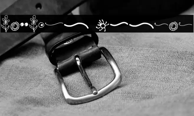 TallTiny Extras Font examples