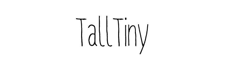 TallTiny  नि: शुल्क फ़ॉन्ट्स डाउनलोड