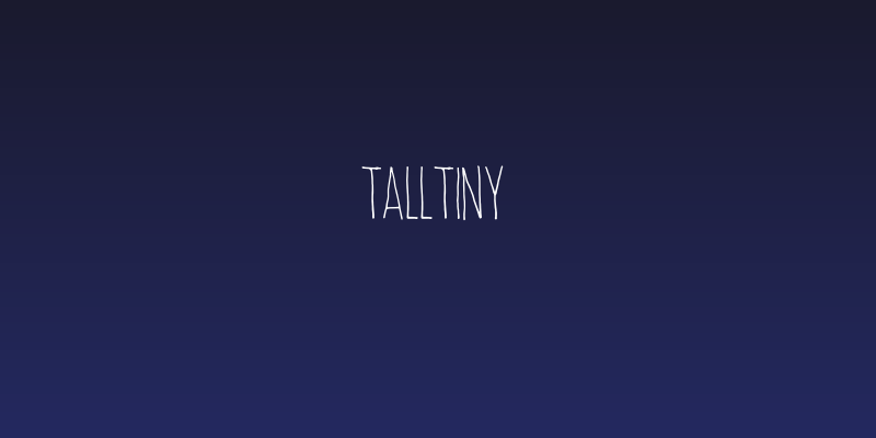 TallTiny Social Header