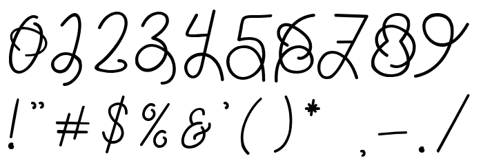 Tallahatse Font OTHER CHARS