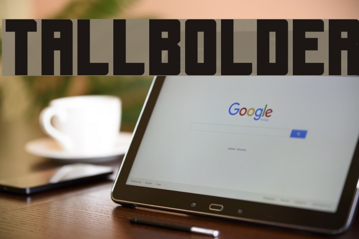 Tallbolder Example 1