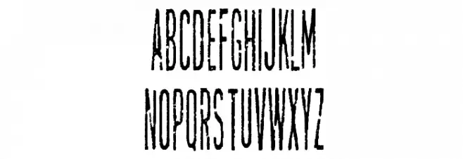 TallierstGrustampa Schriftart Groß