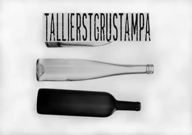 TallierstGrustampa Font examples